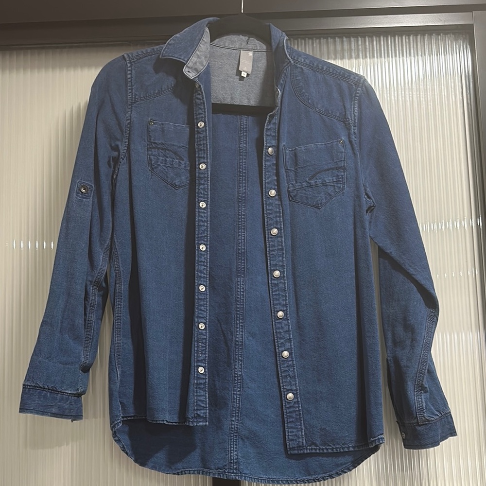 G-star Denim Button-Up Shirt